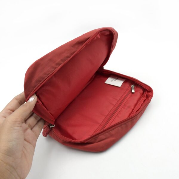 Travel Wash Bag Multi-Functional Waterproof Cosmetic Storage Bag Handheld Foldable Hook Cosmetic Bag with Zipper Closure Handbag Portable Classification Bags(1 Pc Mix Design) - Image 13