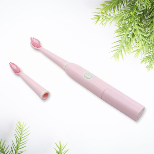 Electric Toothbrush for Kids and Adults Travel Portable Toothbrush With Extra 1 Brush Heads With 1 Battery - Image 6