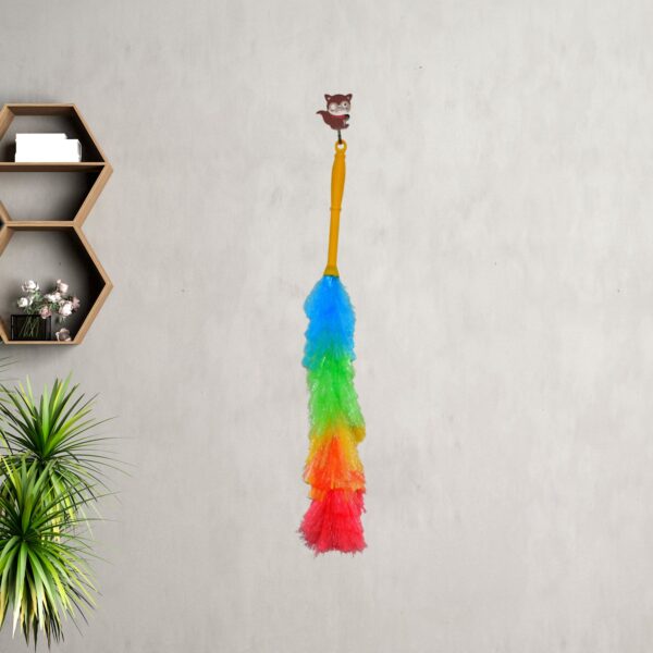 Premium Durable, Light Weight Static Multipurpose Microfiber Feather Duster for Household Office Car Dusting Cleaning (1 Pc) - Image 5