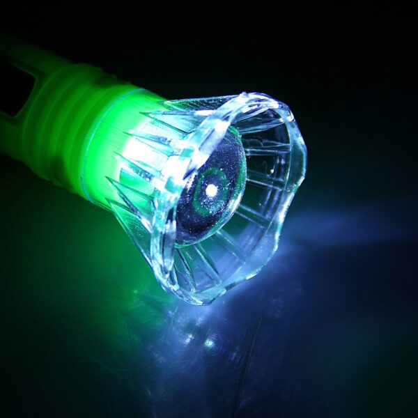 Small Plastic Torch for Kids, Plastic LED Flashlight Torch, Beautiful Attractive Good Gift Item, Pocket Torch for Kids (1 Pc) - Image 3