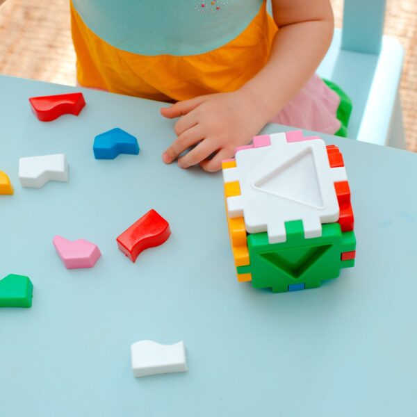 Multi-Color Educational Building Blocks Set for Kids Aged 3-12 - 4 Pc & 12 Pc Options, Perfect Gift for Boys and Girls - Image 3
