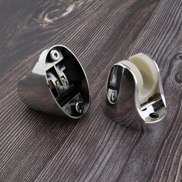 Adjustable Hand Shower Holder with Fixing Screws Adjustable Bracket for Bathroom - Image 5