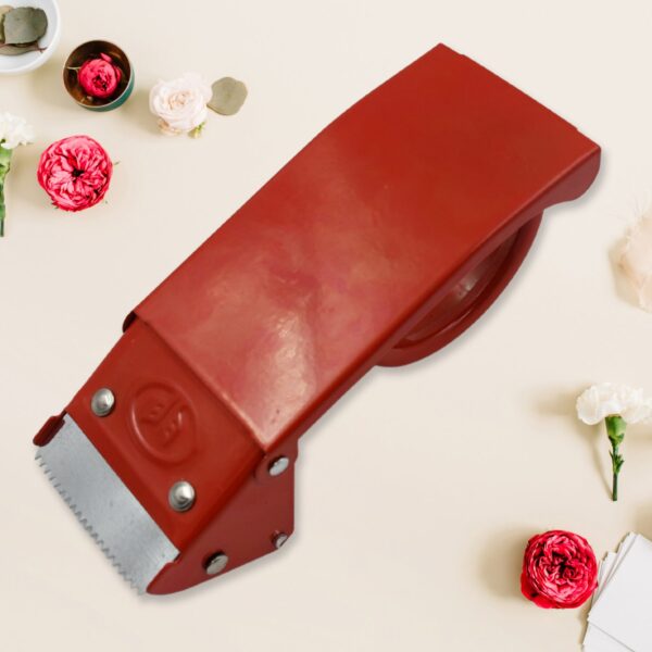 Metal Packing Tape Dispenser Cutter for Home Office use, Tape Dispenser for Stationary, Tape Cutter Packaging Tape - Image 3