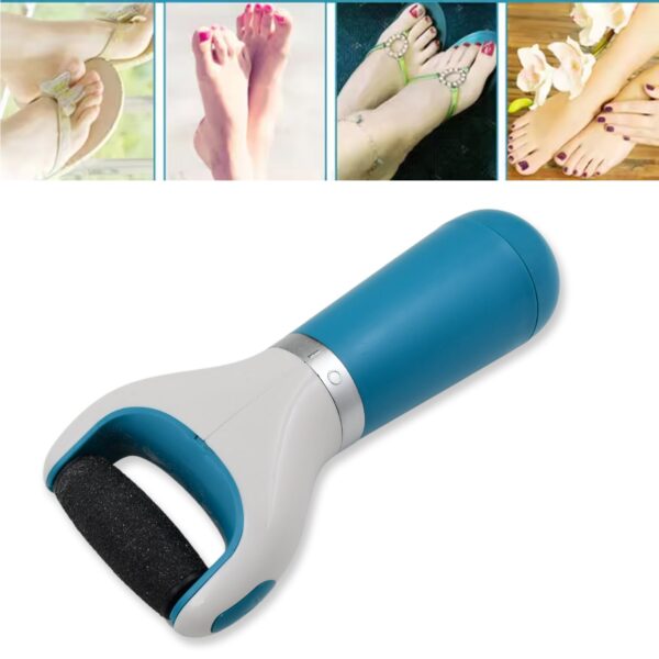 Electronic Dry Foot File, Callous Remover for Feet, Electric Foot with Roller Hard and Dead Skin- Regular Coarse, Baby smooth feet in minutes. For in home padicure foot care, Battery Powered & USB (Battery not included) - Image 3