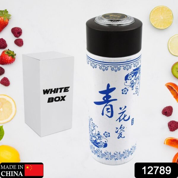 Stainless Steel Water Bottle Leak Proof, Rust Proof, Hot & Cold Drinks, Gym Sipper BPA Free Food Grade Quality, Steel fridge Bottle For office / Gym / School (450 ML Approx) - Image 2