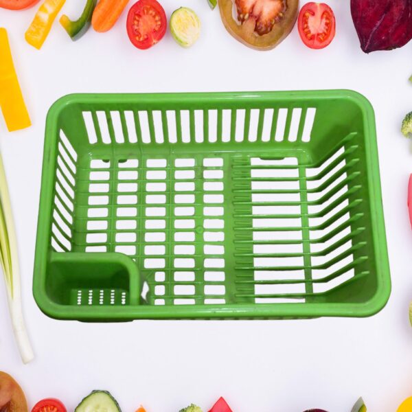 Multipurpose Plastic Kitchen Basket, Dish, Vegetables and Fruits Washing, Laundry cloath Multipupose Organizer Basket (43x30 Cm) - Image 5