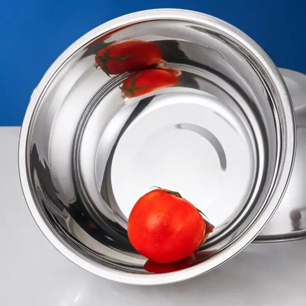 Stainless Steel Bowl | Serving Dessert Curry Soup Bowls Wati Vati Katori | Small Rice Side Dishes | Kitchen & Dining ,Solid, ideal for serving Chatni, achar and Catch up (1 Pc) - Image 3