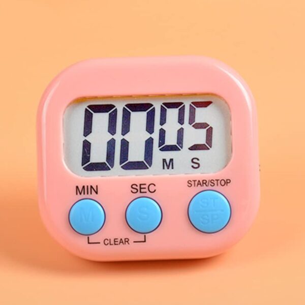 Digital Kitchen Timer Clear Big Digits 0-99 Min for Cooking Office Clock - Image 7
