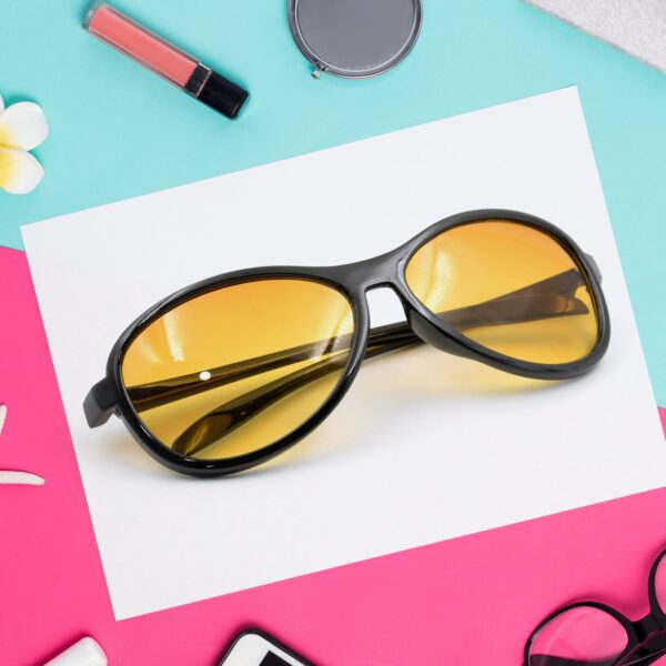Smart Vision Glasses UV Protected Sunglasses, Lightweight and Attractive Design 3D classic Sunglasses for Men & Women, Lightweight, Both Outdoor and Indoor Use (1 Pc ) - Image 6