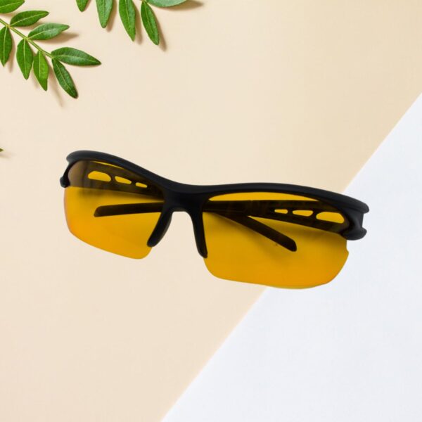 Night Driving Glasses With Anti Glare Scratch Resistant Coating Sunglasses (1 PC) - Image 5