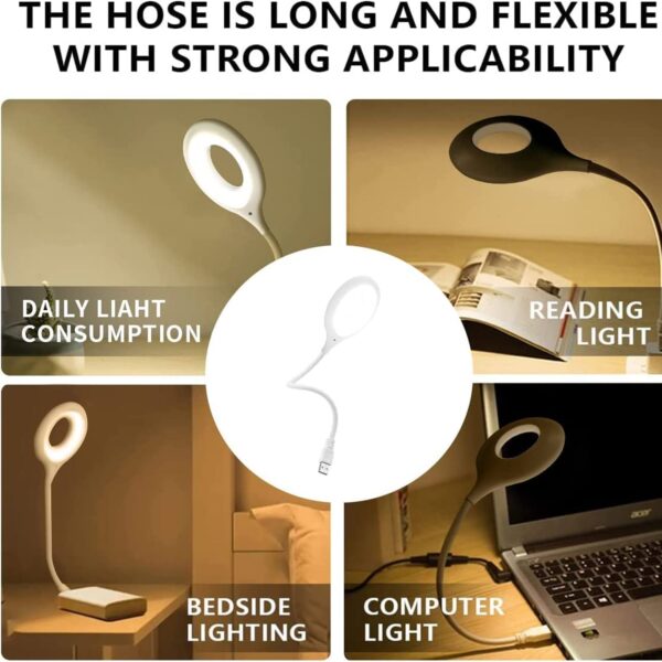 LED USB Light for Laptop, 16 LED Night Lights for Bedroom, Lightweight Small LED Reading Light Lamp with Flexible Neck, Desk Light for Home, Travel, Study, Office (1 Pc) - Image 5