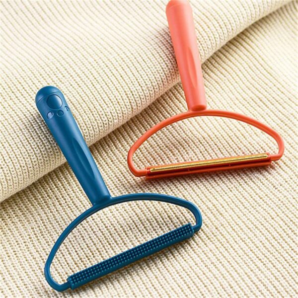 2in1 Portable Lint Remover at Home Use | Use for Removing Lint Dust in Furniture and Wool Clothes Sweater Carpet | Woolen Fabrics Brush Sticky Lint Roller with Long Handle (1 Pc) - Image 4