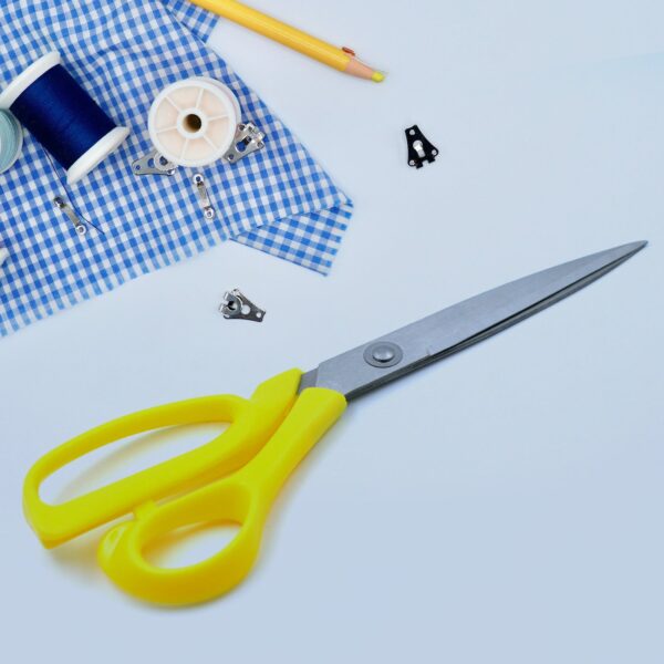 Scissors for craft work paper cutter Scissor stainless steel All Purpose Ergonomic Comfort Grip Office Scissors Craft Shears Sharp Scissors (9 Inch) - Image 3