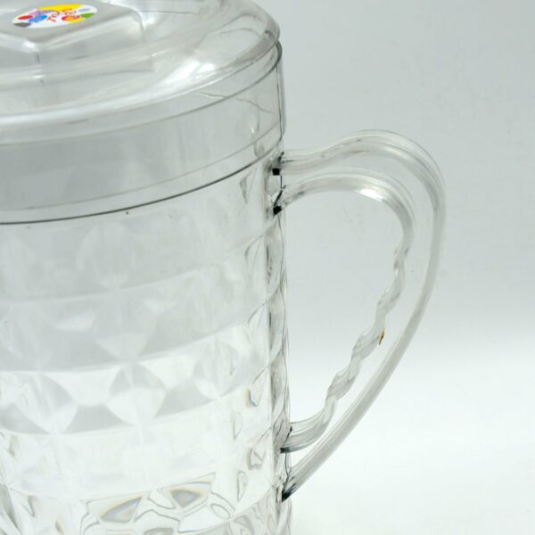 Mocktail Pet Jug  Plastic Jug With lid, Drinking Beverage Jag, Transparent Tableware  Reusable BPA Free, Plastic Water jug for Home use, Perfect for Home, Restaurants - Image 6