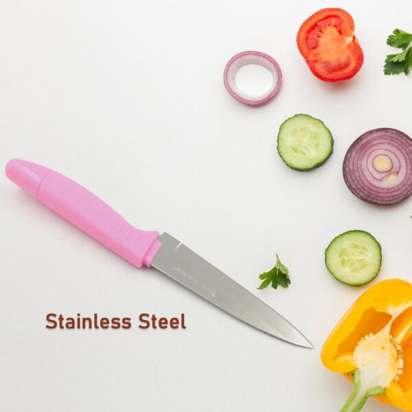 Sharp Fruit Knife (Stainless Steel, Comfortable Grip): 1 Pc - Image 6