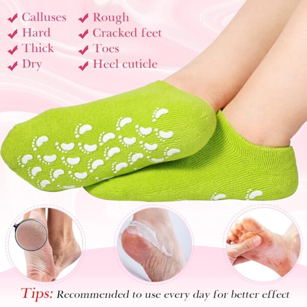 Socks Soft Socks for Repairing and Softening Dry Cracked Feet Skins Comfortable Socks (No Box Packing / Without Gel Socks) - Image 3