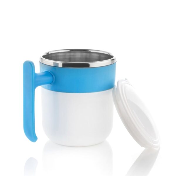 Stainless Steel Lid Cover Hot Coffee/Tea Mug Hot Insulated Double Wall Stainless Steel, Coffee and Milk Cup with Lid - Coffee Cup (1 Pc ) - Image 4