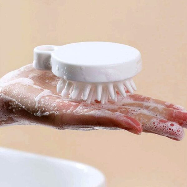 Comb Scalp Massage Brush, Hair brush, Hair Comb, Shower Brush, Bath Massage Brush, Small Portable Brush Washable Massage Comb Bath Shampoo Massages Effectively Remove Loose Short Hair - Image 3