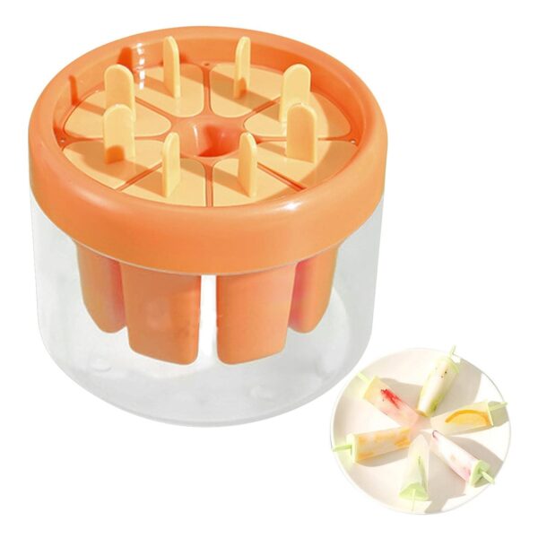 Ice Cream Candy Molds With Sticks Easy Release Summer Party Supplies Popsicles Candy Molds (8 Candy Mold Maker) - Image 6