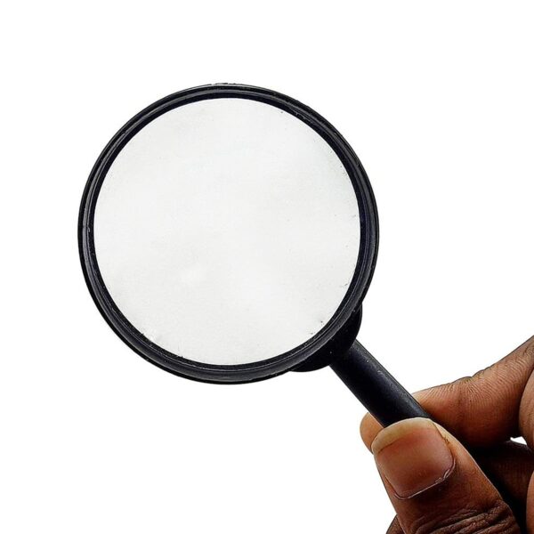 Magnifying glass Lens - reading aid made of glass - real glass magnifying glass that can be used on both sides - glass breakage-proof magnifying glass, Protect Eyes, 75mm & 50mm (2pc Set) - Image 7
