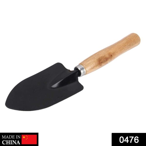 Hand Digging Trowel (Steel, Black) - Image 2
