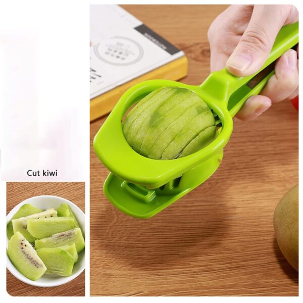 Multipurpose Slicer with Seven Blades, Egg Slicers Stainless Slicer, Strawberry, Tomato, Kiwi, Fruit Cutter, Divider Separator - Image 6