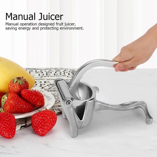MANUAL ALUMINIUM METAL FRUIT PRESS JUICER  ( BROWN BOX ) - Image 2