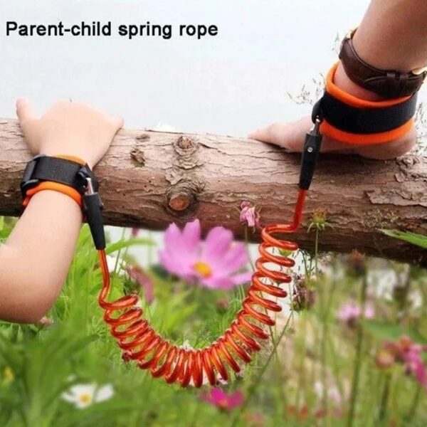Baby Safety Rope, Anti Lost Safety Wrist Bracelet for Baby Child, with Extra Long Harness Strap Walking Hand Belt, Comfortable Children's Harness for Toddlers Kids (Maximum length to 2.5M) - Image 3