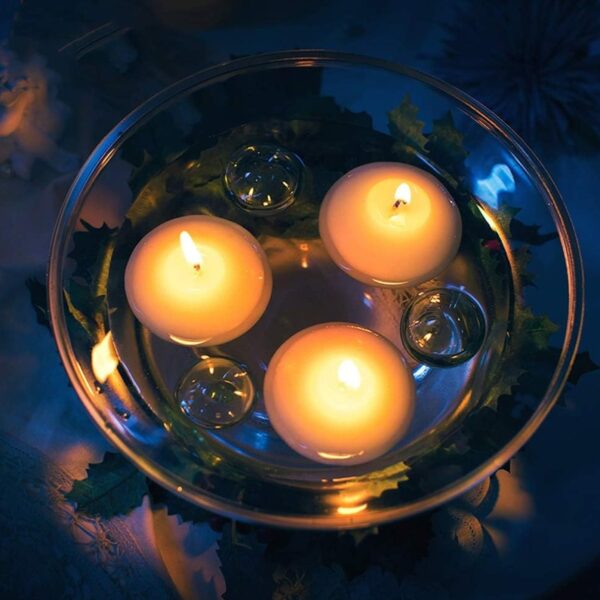 Floating Candle Holder (1 Pc): Romantic Ambiance, Table Decor - Image 6