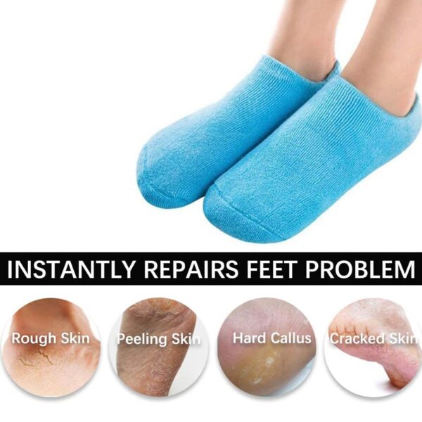 Socks Soft Socks for Repairing and Softening Dry Cracked Feet Skins Comfortable Socks (No Box Packing / Without Gel Socks) - Image 6