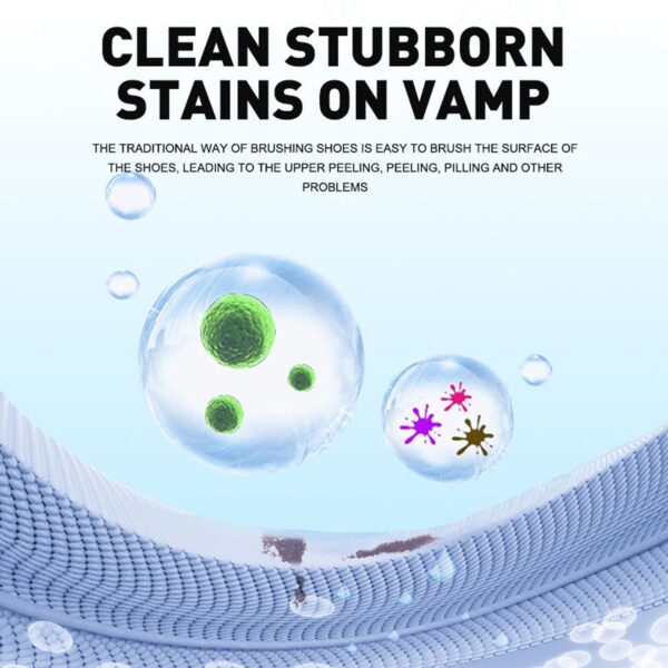 Stain Remover Cleansing Cream for Shoe Polish Sneaker Cleaning Kit Shoe Eraser Stain Remover White Rubber Sole Shoe Cleaner White Shoe Cleaning Cream Stain Remover (260 Gm) - Image 6