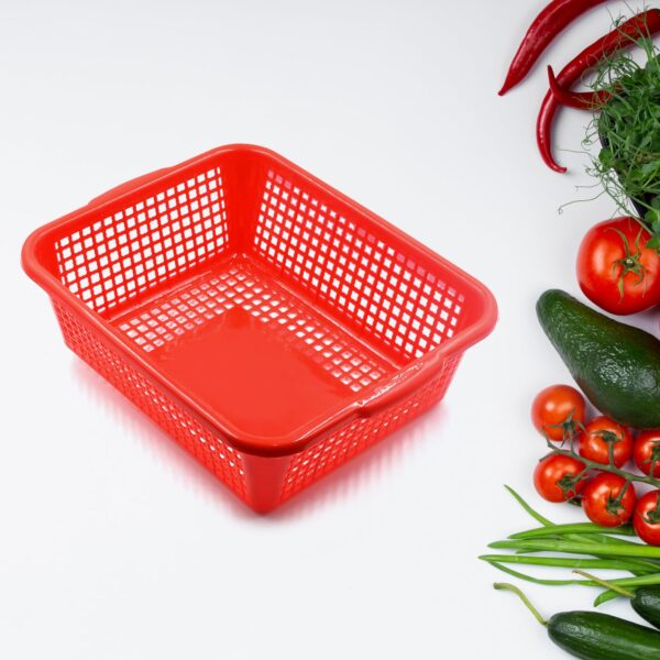 Plastic 3 Pieces Kitchen Large Size Dish Rack Drainer Vegetables and Fruits Washing Basket Dish Rack Multipurpose Organizers - Image 4