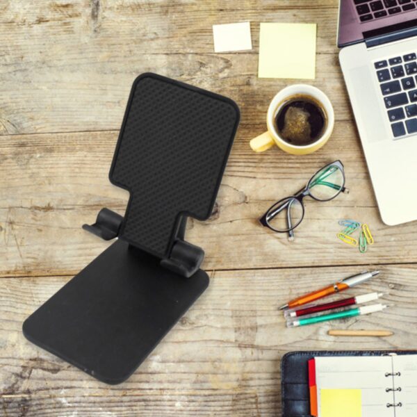 DESKTOP CELL PHONE STAND PHONE HOLDER FULL 3-WAY ADJUSTABLE PHONE STAND FOR DESK HEIGHT + ANGLES PERFECT AS DESK ORGANIZERS AND ACCESSORIES - Image 6