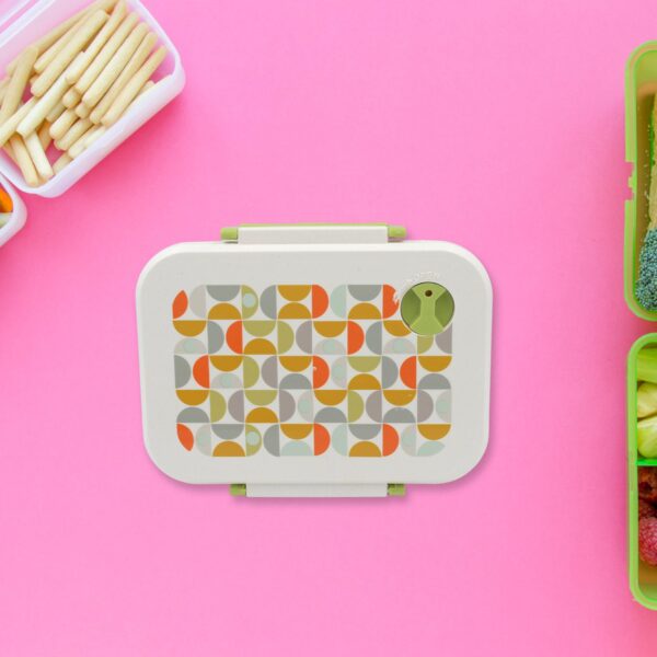 Lunch Box 3 Compartment With Leak Proof Lunch Box & 1 spoon, For School & Office Use - Image 5