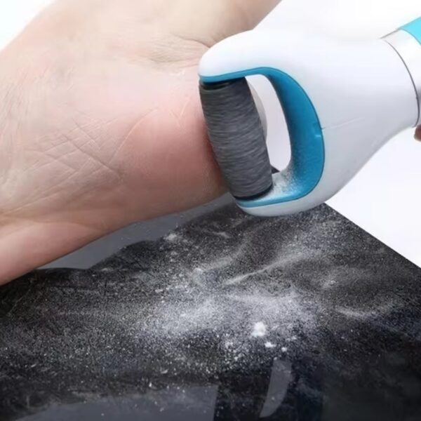 Electronic Dry Foot File, Callous Remover for Feet, Electric Foot with Roller Hard and Dead Skin- Regular Coarse, Baby smooth feet in minutes. For in home padicure foot care, Battery Powered & USB (Battery not included) - Image 6
