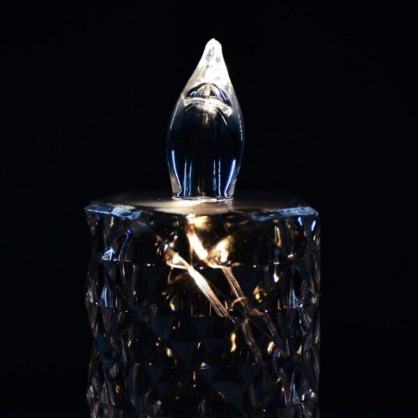 Rose Candles for Home Decoration, Crystal Candle Lights - Image 3