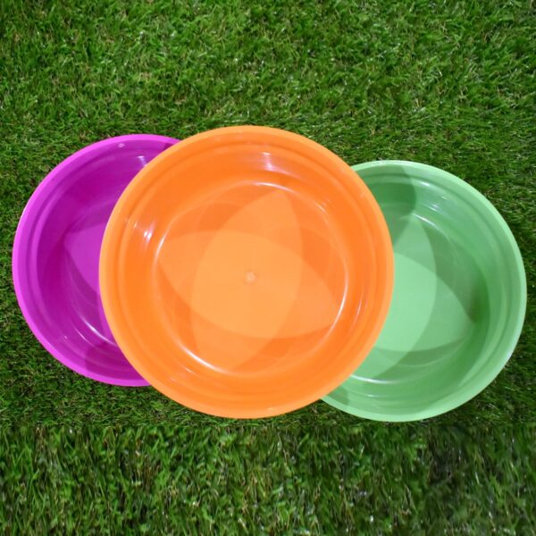 Household Storage Plastic Round Bowl / Tub / Basket / Bucket set - Pack of 3 - Image 7