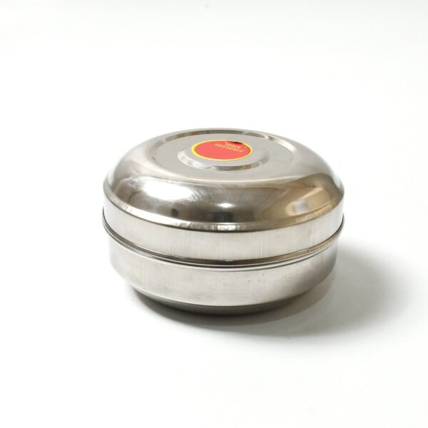 Multi-Purpose Stainless Steel Round Shape Tiffin Box - Small Gift For Baby Girl And Baby Boy For Office, School / Tuition / Picnic (big) - Image 5