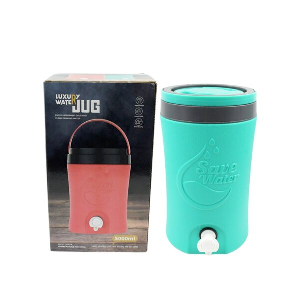 Multicolored 5L Water Rover Jug: Insulated Plastic Jug with Sturdy Handle - Image 6