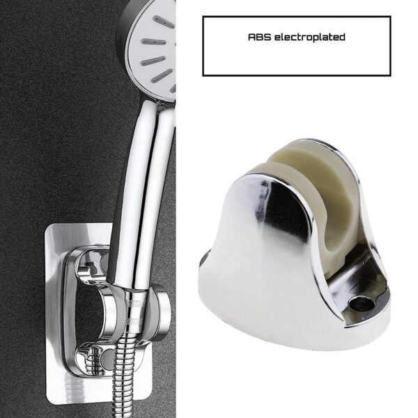 Adjustable Hand Shower Holder with Fixing Screws Adjustable Bracket for Bathroom - Image 6