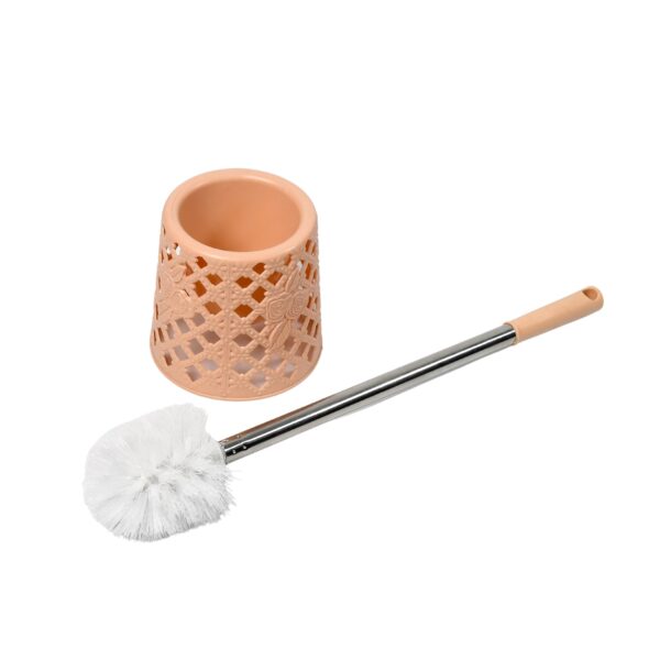 Toilet Brushes / Toilet Holders Toilet Brush Set Toilet  Cleaning Brush Household with Base Wash Toilet Brush No Dead Angle Cleaning Set Household Cleaning Tools - Image 4