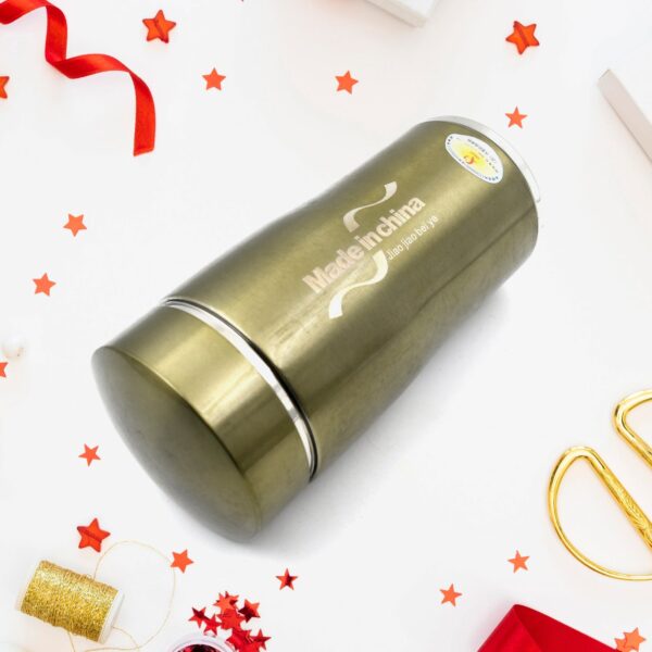 Stainless Steel Water Bottle Leak Proof, Rust Proof, Hot & Cold Drinks, Gym Sipper BPA Free Food Grade Quality, Steel fridge Bottle For office / Gym / School (250 Ml) - Image 5