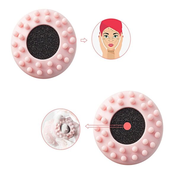Facial Cleansing Brushes, Cute Octopus Shape Silicone Face Scrubber Massager Skincare Tool (1PC) - Image 6