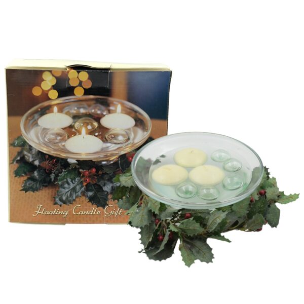 Floating Candle Holder (1 Pc): Romantic Ambiance, Table Decor - Image 4