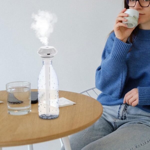 Mini Portable Humidifier for Car, Personal USB Powered Bedroom Quiet Humidified Ultrasonic Cool Mist Humidifier Plants, Car, Travel, Office, Hotel  (1 Pc) - Image 6