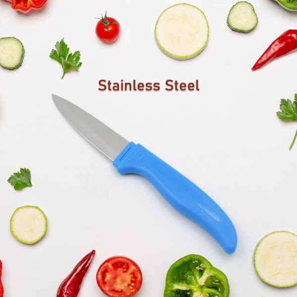 Stainless Steel Knife For Kitchen Use, Knife Set, Knife & Non-Slip Handle With Blade Cover Knife, Fruit, Vegetable,Knife Set (1 Pc) - Image 5