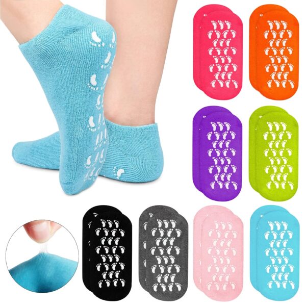Socks Soft Socks for Repairing and Softening Dry Cracked Feet Skins Comfortable Socks (No Box Packing / Without Gel Socks) - Image 8