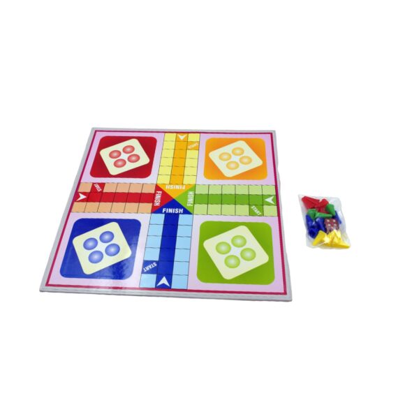 Family Board Game with Two Modes | Two Side Different Ladder, Ludo  Games for Children and Families | 2 to 4 Players - Age 3 Years and Above (2 in 1) - Image 4