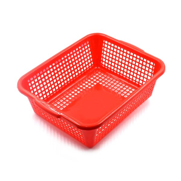 Plastic Kitchen Medium Size Vegetables and Fruits Washing Basket Dish Rack Multipurpose Organizers - Image 4