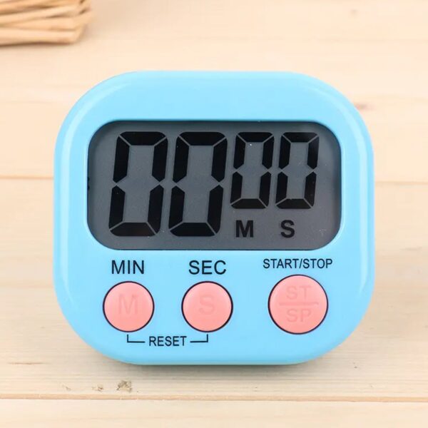 Digital Kitchen Timer Clear Big Digits 0-99 Min for Cooking Office Clock - Image 3